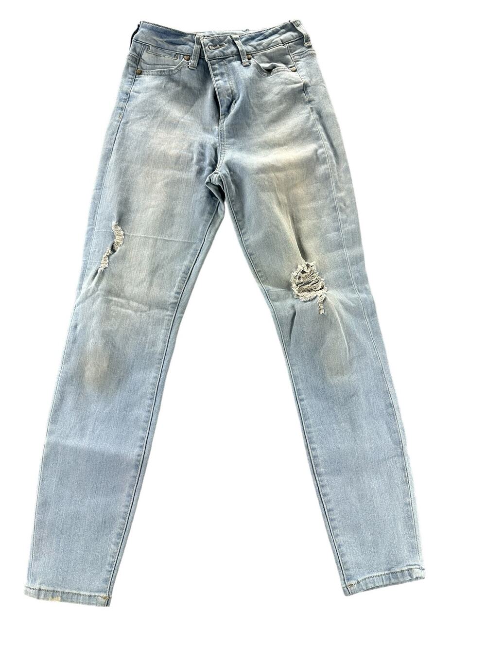 CP Jeans Light Wash Blue Denim High Rise Skinny Jeans Junior's Size 3